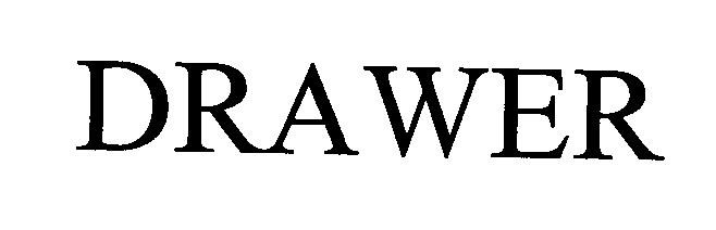 Trademark Logo DRAWER