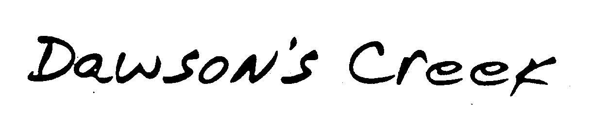 Trademark Logo DAWSON'S CREEK