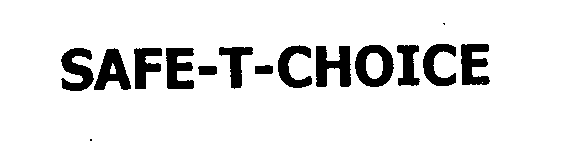 Trademark Logo SAFE-T-CHOICE