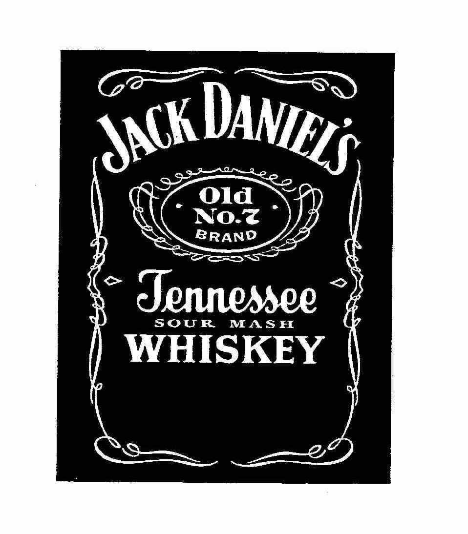  JACK DANIEL'S OLD NO. 7 BRAND TENNESSEE SOUR MASH WHISKEY
