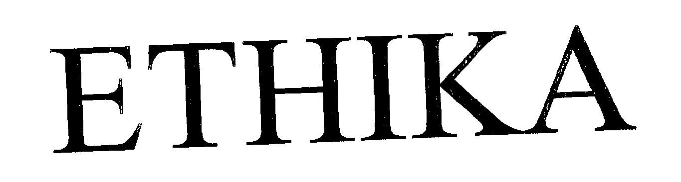 Trademark Logo ETHIKA