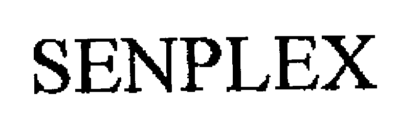 Trademark Logo SENPLEX