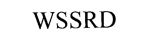 Trademark Logo WSSRD