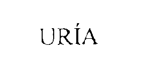 Trademark Logo URIA