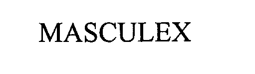 Trademark Logo MASCULEX