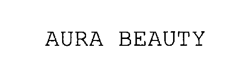 Trademark Logo AURA BEAUTY