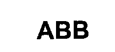 Trademark Logo ABB