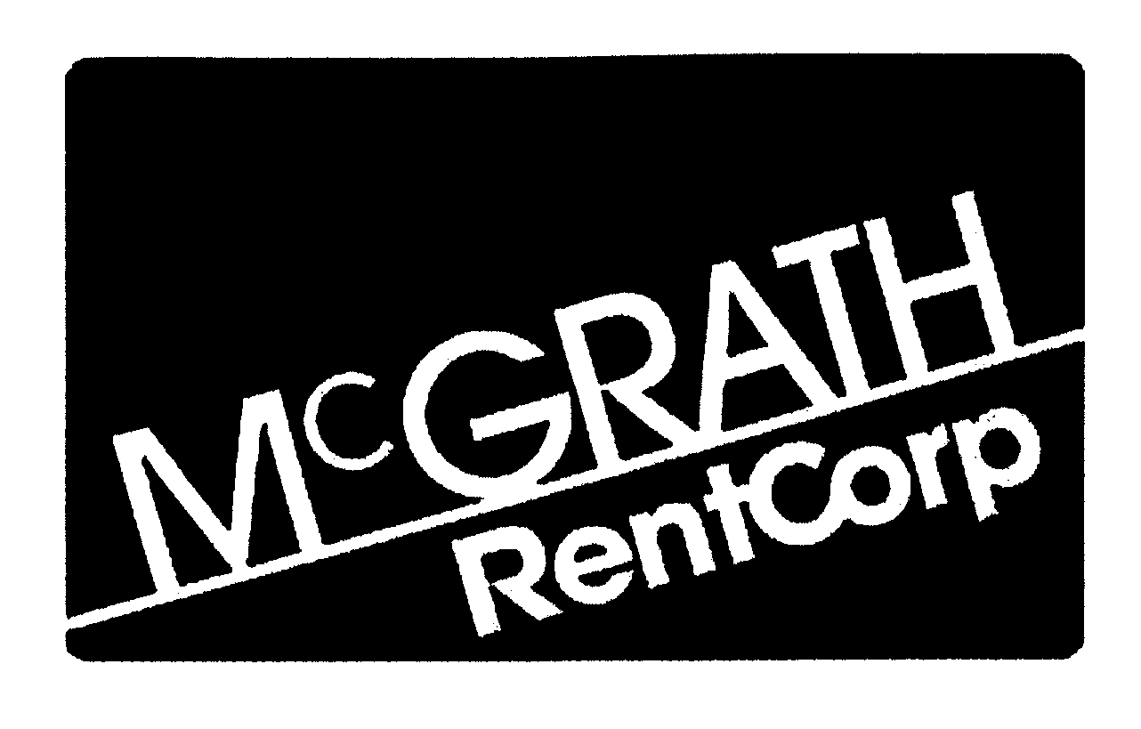  MCGRATH RENTCORP