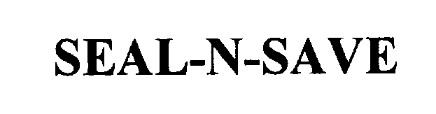 Trademark Logo SEAL-N-SAVE