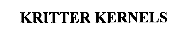 Trademark Logo KRITTER KERNELS