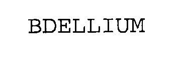 Trademark Logo BDELLIUM