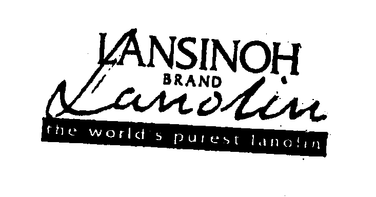 Trademark Logo LANSINOH BRAND LANOLIN THE WORLD'S PUREST LANOLIN