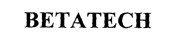 Trademark Logo BETATECH