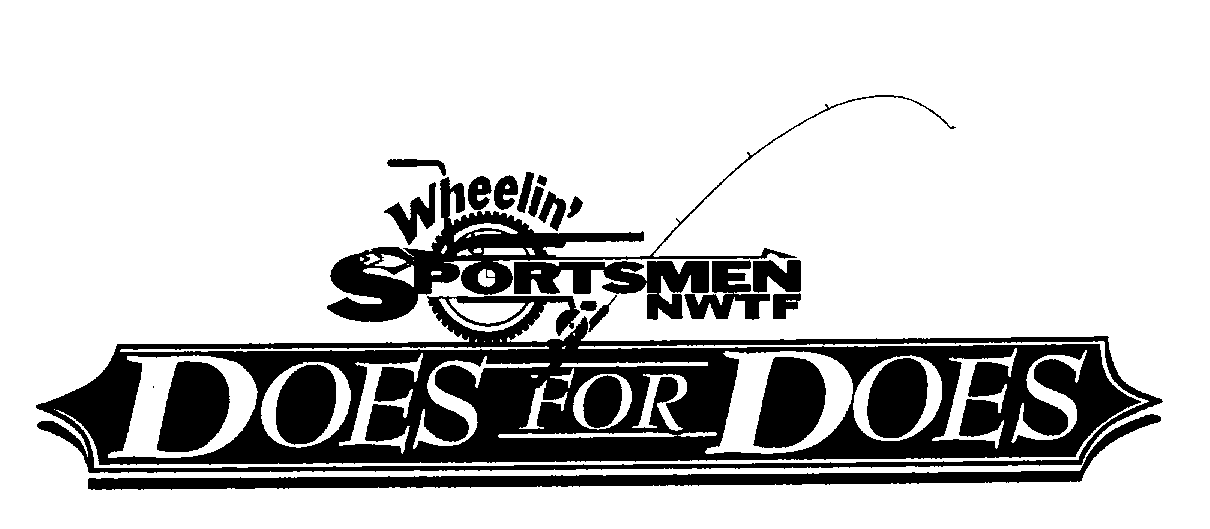 Trademark Logo WHEELIN' SPORTSMEN NWTF DOES FOR DOES