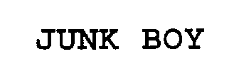 Trademark Logo JUNK BOY