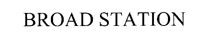 Trademark Logo BROAD STATION