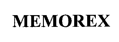 Trademark Logo MEMOREX