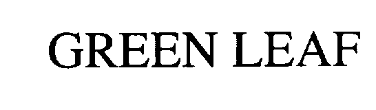 Trademark Logo GREEN LEAF