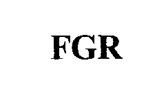 Trademark Logo FGR