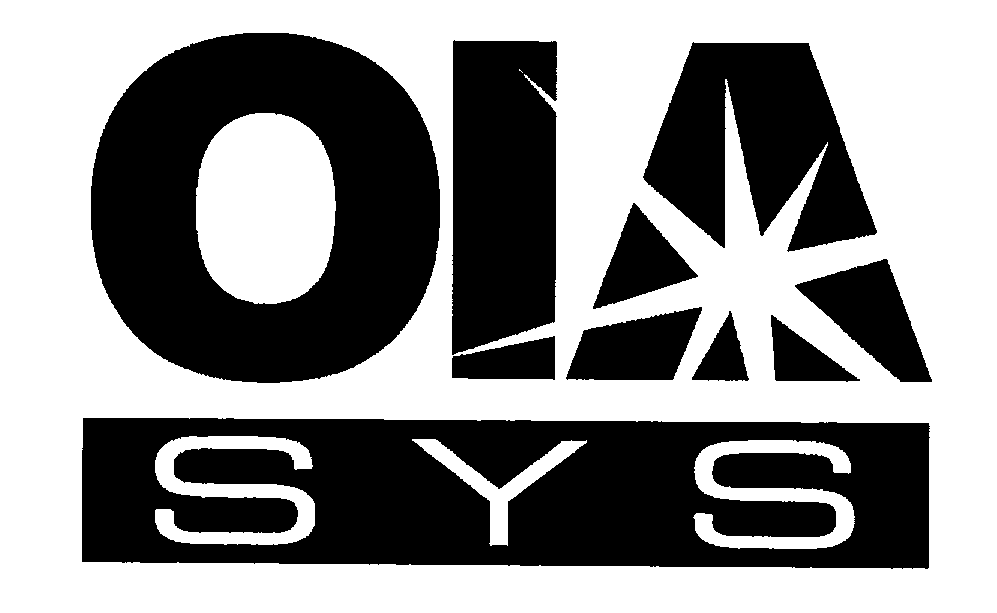 Trademark Logo OIA SYS