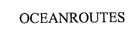 Trademark Logo OCEANROUTES