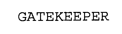 Trademark Logo GATEKEEPER