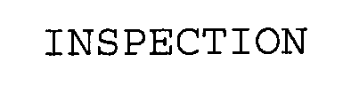 Trademark Logo INSPECTION