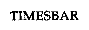 Trademark Logo TIMESBAR