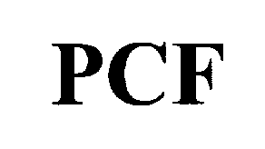 Trademark Logo PCF