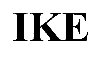 Trademark Logo IKE