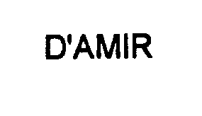 Trademark Logo D'AMIR