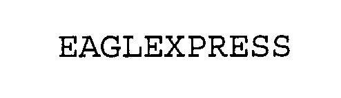 Trademark Logo EAGLEXPRESS