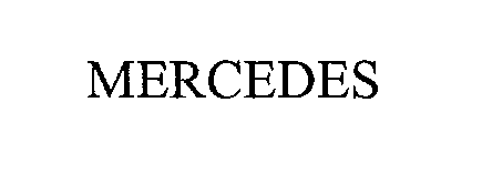 Trademark Logo MERCEDES