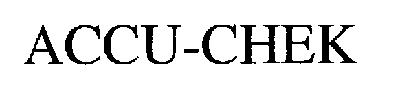Trademark Logo ACCU-CHEK