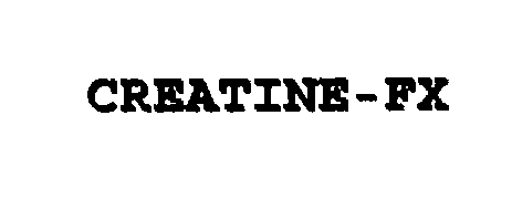  CREATINE-FX