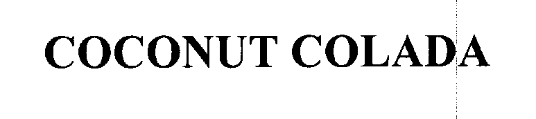  COCONUT COLADA