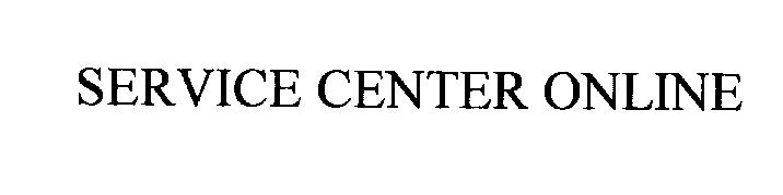  SERVICE CENTER ONLINE