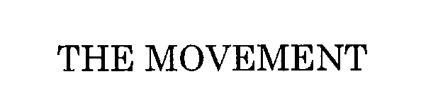 Trademark Logo THE MOVEMENT