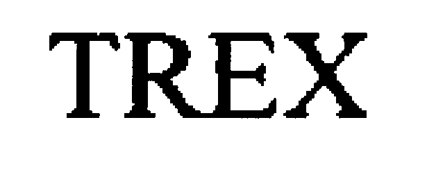 Trademark Logo TREX