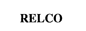 Trademark Logo RELCO