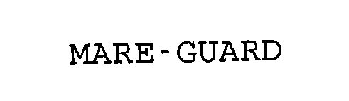 Trademark Logo MARE-GUARD