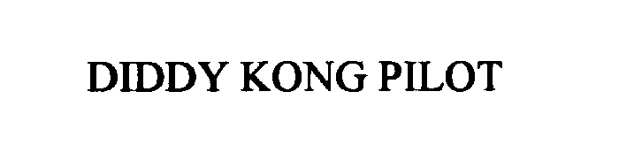 Trademark Logo DIDDY KONG PILOT
