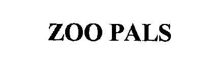 Trademark Logo ZOO PALS