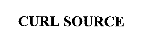 Trademark Logo CURL SOURCE