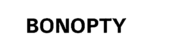 Trademark Logo BONOPTY