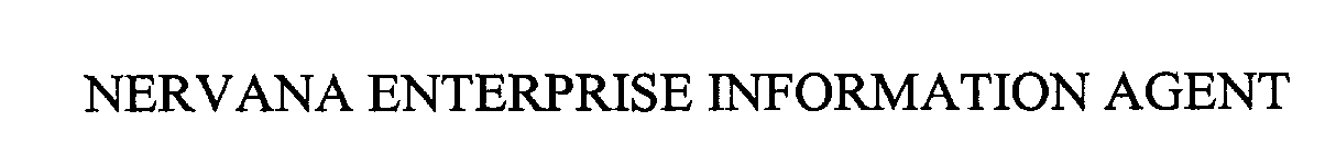 Trademark Logo NERVANA ENTERPRISE INFORMATION AGENT