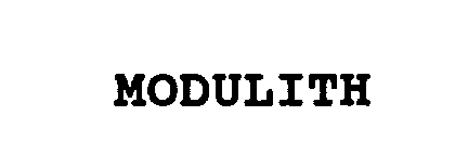 Trademark Logo MODULITH