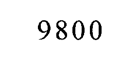 Trademark Logo 9800
