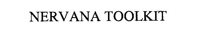 Trademark Logo NERVANA TOOLKIT