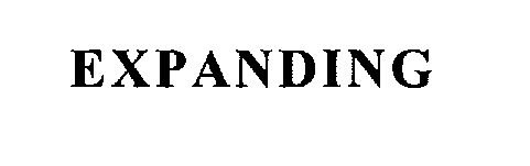 Trademark Logo EXPANDING